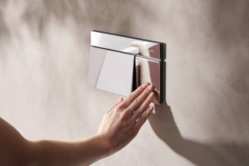 Hansgrohe iFrame Element E przycisk spłukujący WC chrom połysk 66003000