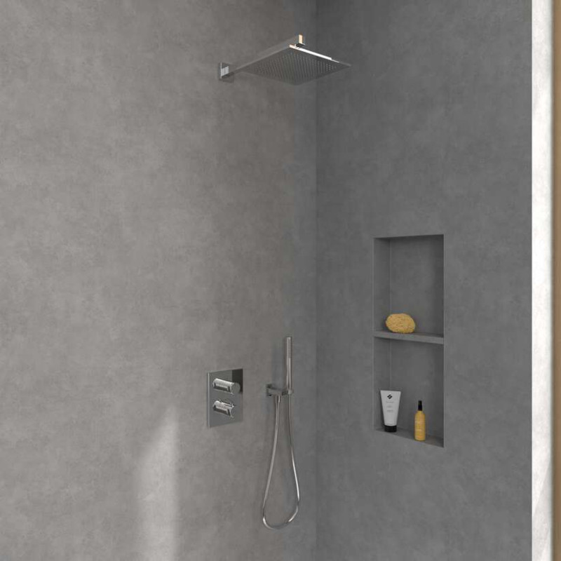 Villeroy&Boch Universal Showers deszczownica głowica prysznicowa kwadratowa 25x25 chrom połysk TVC00000200061