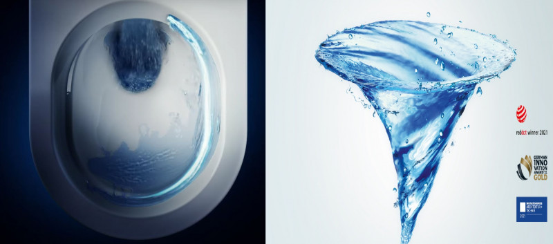 Villeroy&Boch Skyla TwistFlush muszla wisząca + deska wolnoopadająca weiss alpin 4682CL01 - BF25