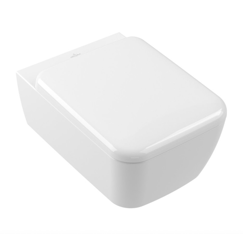 Villeroy&Boch Skyla TwistFlush muszla wisząca + deska wolnoopadająca weiss alpin 4682CL01 - BF25