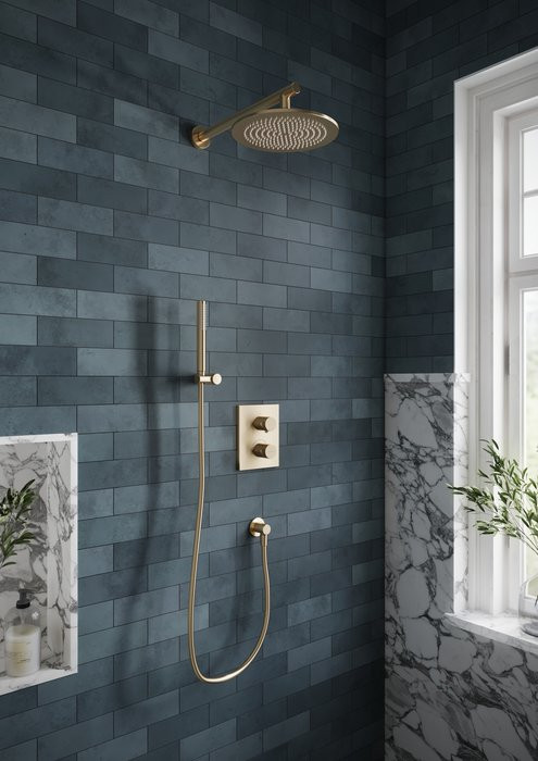 Villeroy&Boch Universal Showers uchwyt punktowy na słuchawkę prysznicową nikiel szczotkowany TVC00045800064