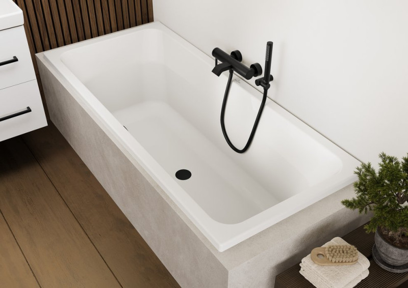 Villeroy&Boch Universal Showers uchwyt punktowy na słuchawkę prysznicową czarny matowy TVC000458000K5