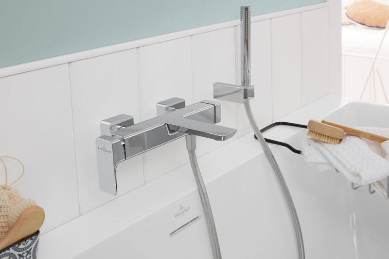 Villeroy&Boch Universal Showers uchwyt punktowy na słuchawkę prysznicową chrom połysk TVC00045900061