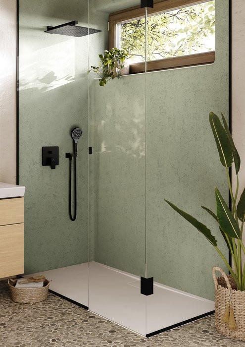 Villeroy&Boch Universal Showers uchwyt punktowy na słuchawkę prysznicową czarny matowy TVC000459000K5