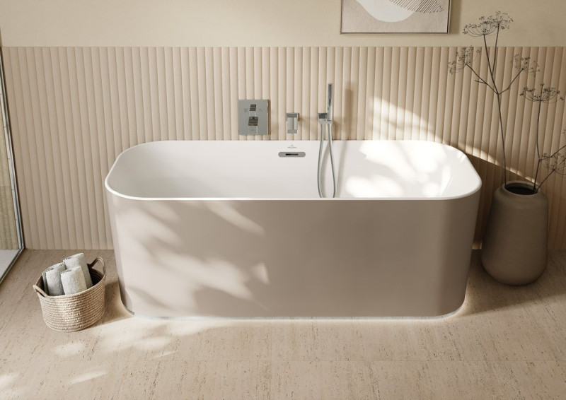 Villeroy&Boch Universal Showers przyłącze kątowe z uchwytem chrom połysk TVC00046300061