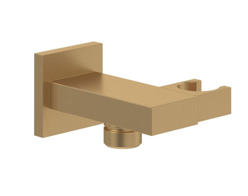 Villeroy&Boch Universal Showers przyłącze kątowe z uchwytem złoty szczotkowany TVC00046300076