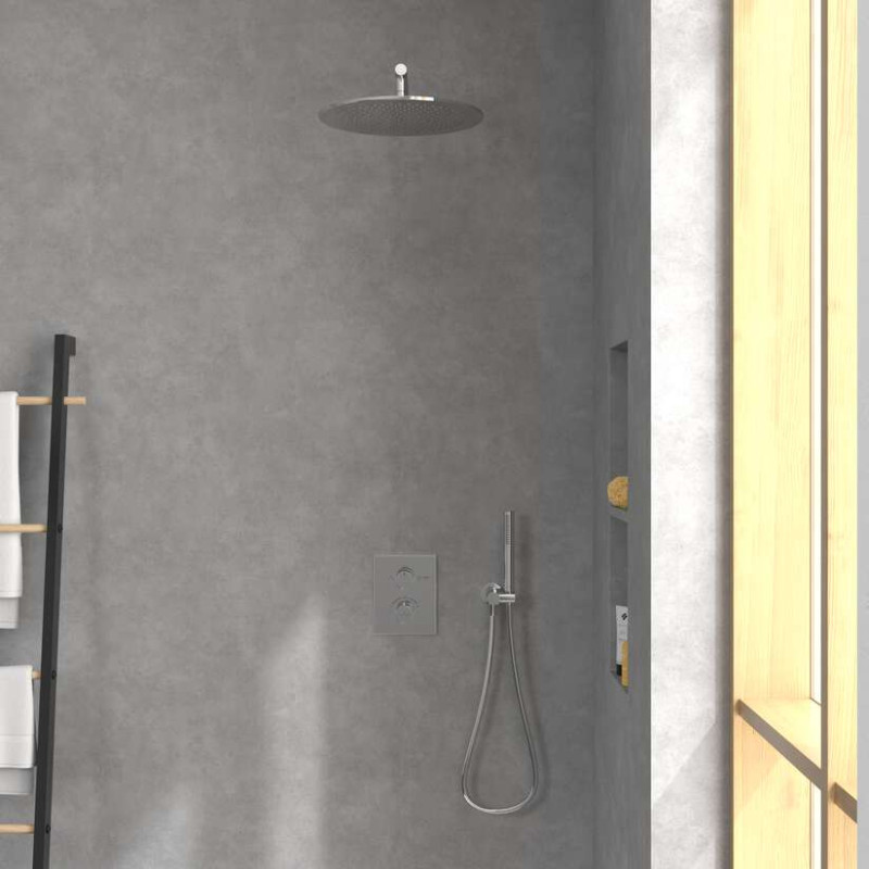 Villeroy&Boch termostatyczna bateria podtynkowa 2-drożna chrom połysk TVD00065300061