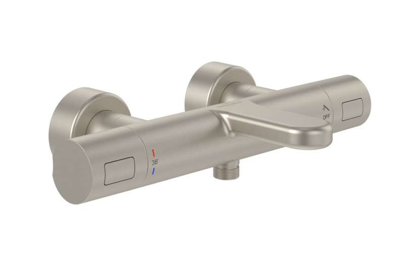 Villeroy&Boch Universal termostatyczna bateria wannowa ścienna nikiel szczotkowany TVT00000100064