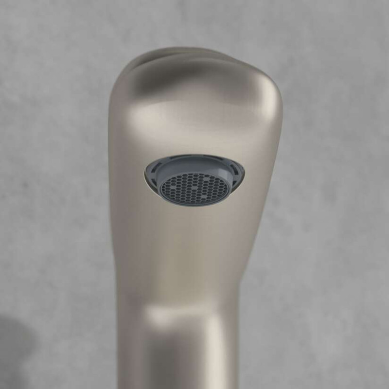 Villeroy&Boch Antao bateria umywalkowa z korkiem klik-klak nikiel szczotkowany TVW11100300064