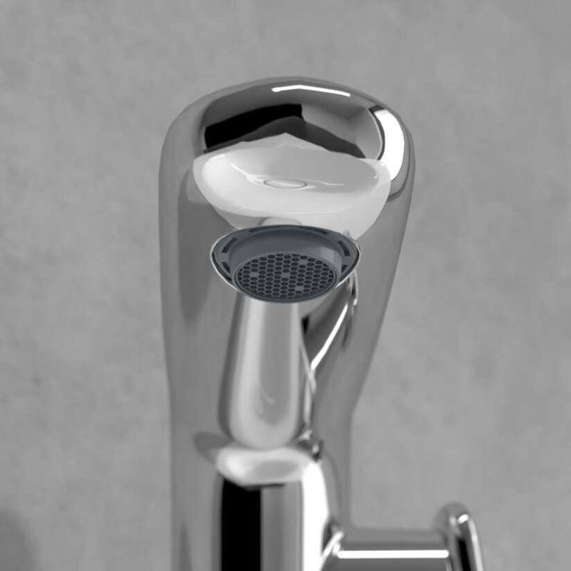 Villeroy&Boch Antao bateria umywalkowa z korkiem klik-klak chrom połysk TVW11100400061