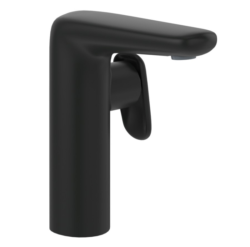 Villeroy&Boch Antao bateria umywalkowa z korkiem klik-klak czarny matowy TVW111004000K5