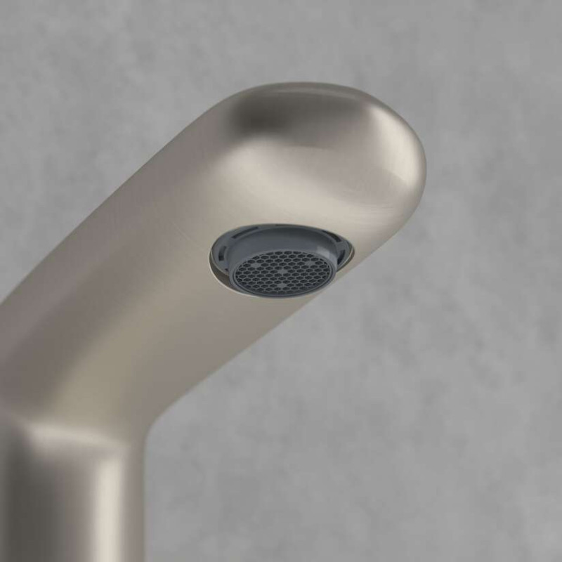 Villeroy&Boch Antao bateria umywalkowa trzyotworowa nikiel szczotkowany TVW11100100064