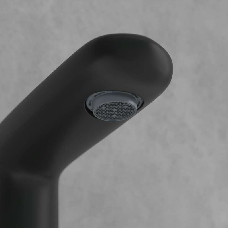 Villeroy&Boch Antao bateria umywalkowa trzyotworowa czarny matowy TVW111001000K5