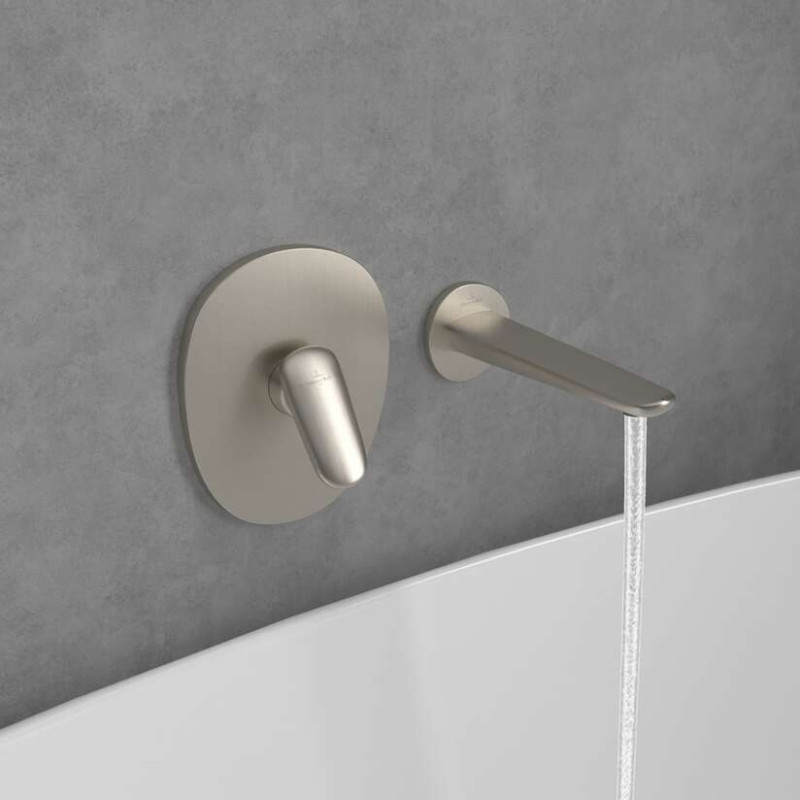 Villeroy&Boch Antao wylewka wannowa nikiel szczotkowany TVT11100300064