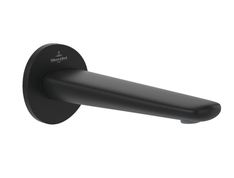 Villeroy&Boch Antao wylewka wannowa czarny matowy TVT111003000K5