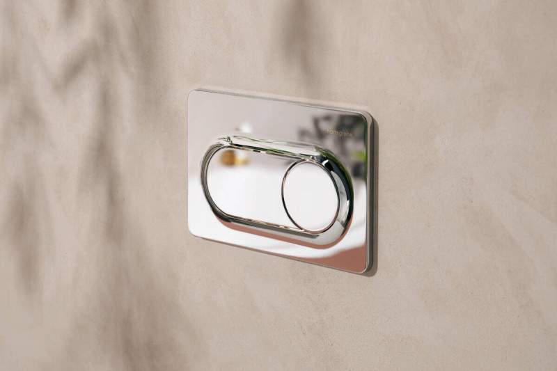 Hansgrohe iFrame Original S przycisk spłukujący WC chrom połysk 66002000