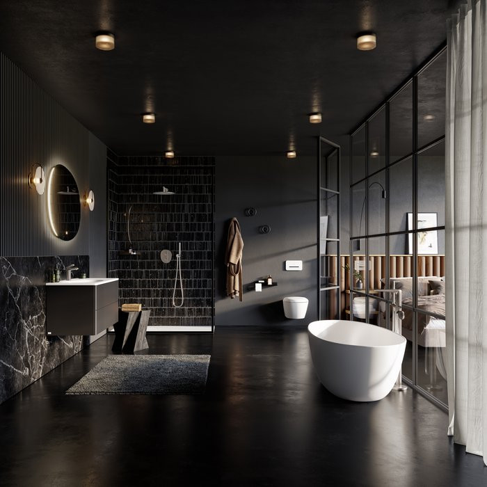 Villeroy&Boch Antao termostatyczna bateria podtynkowa 2-drozna nikiel szczotkowany TVS11100200064