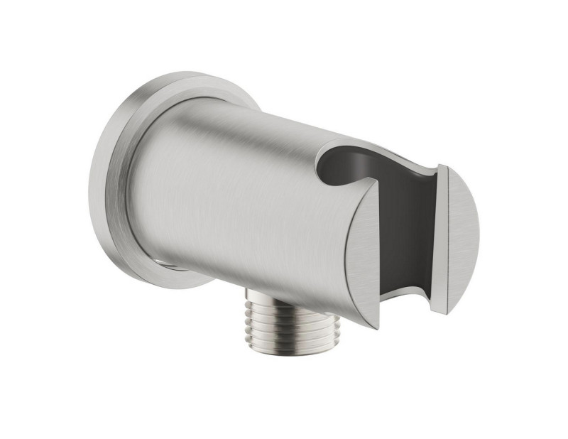 Grohe Rainshower przyłącze kątowe węża z uchwytem stal nierdzewna szczotkowana 26658DC0