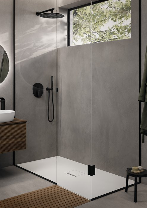 Villeroy&Boch Antao bateria wannowo-prysznicowa podtynkowa czarny matowy TVT111001000K5