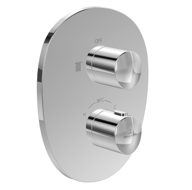 Villeroy&Boch Antao termostatyczna bateria podtynkowa 1-drozna chrom połysk TVS11100100061