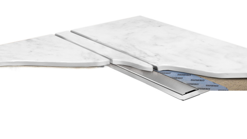 Wiper NEW Invisible odpływ liniowy 90 cm odwodnienie liniowe niewidoczne stal + syfon snake 100.3389.00.090