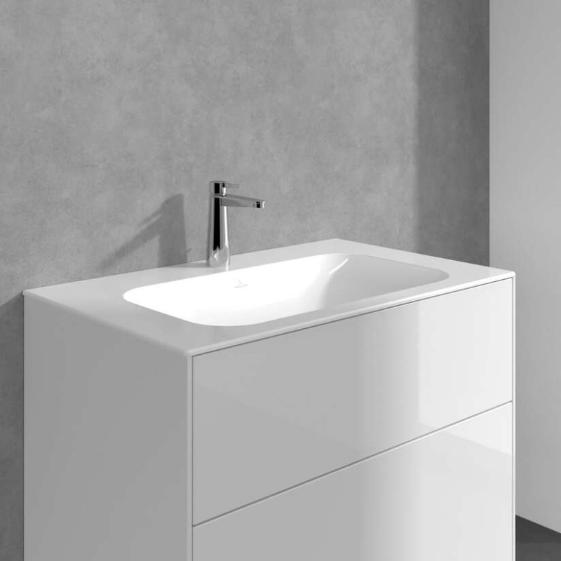 Villeroy&Boch Conum bateria umywalkowa z korkiem chrom połysk TVW12700300061