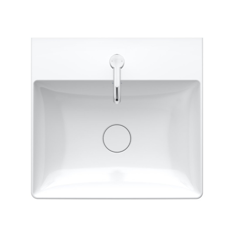 Duravit DuraSquare umywalka meblowa z otworem na baterię 50x47 cm biała 2353500041 - BF25