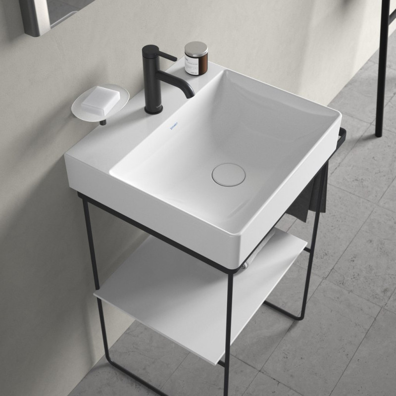 Duravit DuraSquare umywalka meblowa z otworem na baterię 50x47 cm biała 2353500041 - BF25