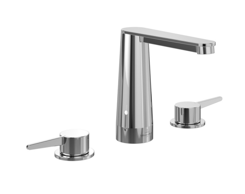 Villeroy&Boch Conum bateria umywalkowa trzyotworowa bez korka chrom połysk TVW12700100161