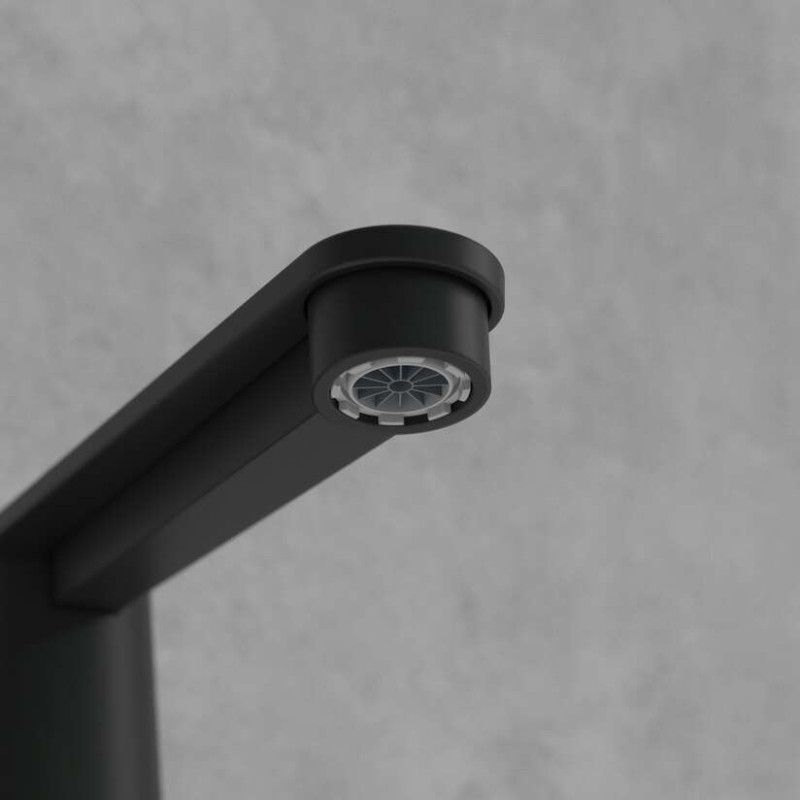 Villeroy&Boch Conum bateria umywalkowa trzyotworowa bez korka czarny matowy TVW127001001K5