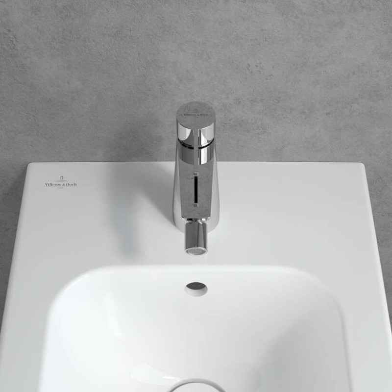 Villeroy&Boch Conum bateria bidetowa z korkiem chrom połysk TVB12700100061