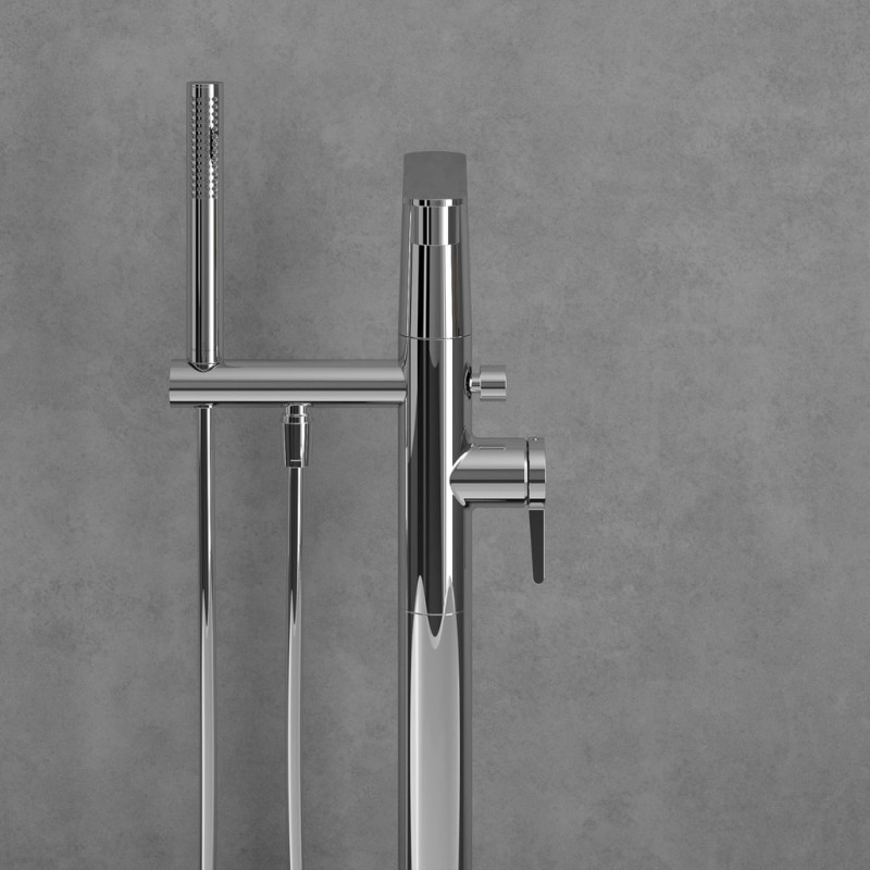 Villeroy&Boch Conum bateria wannowa wolnostojąca chrom połysk TVT12700400061