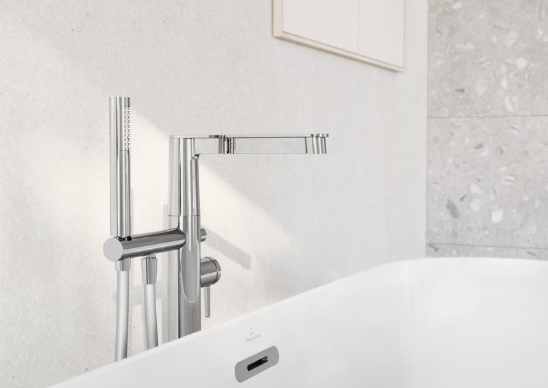 Villeroy&Boch Conum bateria wannowa wolnostojąca chrom połysk TVT12700400061