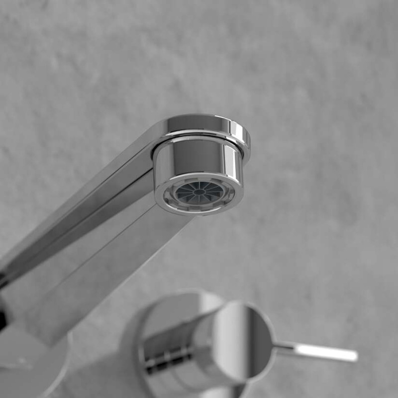 Villeroy&Boch Conum bateria umywalkowa podtynkowa trzyotworowa chrom połysk TVW12700200061