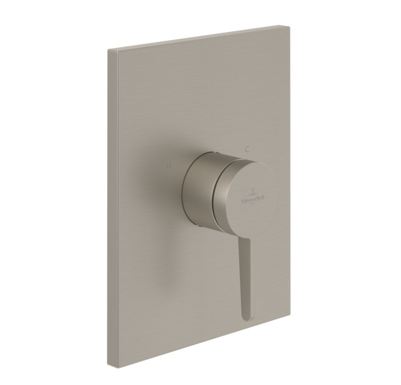 Villeroy&Boch Conum bateria prysznicowa podtynkowa nikiel szczotkowany TVS12700400064