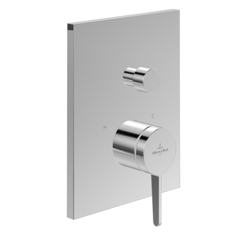 Villeroy&Boch Conum bateria wannowa podtynkowa chrom połysk TVT12700100061