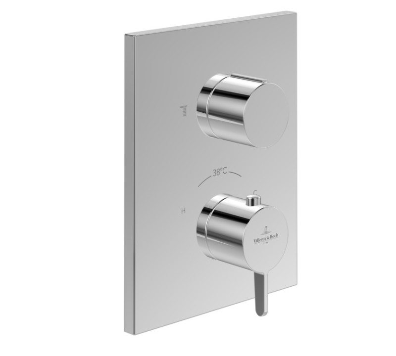 Villeroy&Boch Conum termostatyczna bateria prysznicowa podtynkowa chrom połysk TVS12700100061