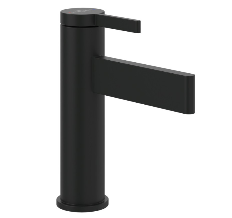 Villeroy&Boch Dawn bateria umywalkowa bez korka czarny matowy TVW106103151K5