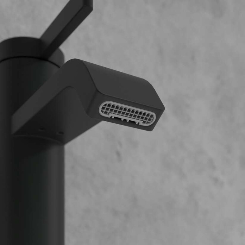 Villeroy&Boch Dawn bateria umywalkowa bez korka czarny matowy TVW106103152K5