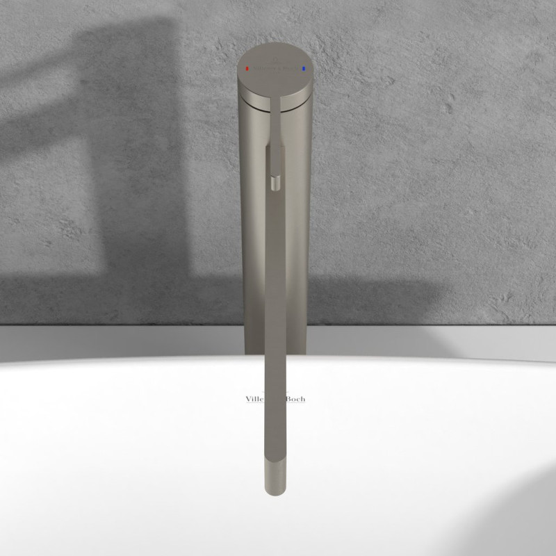 Villeroy&Boch Dawn bateria umywalkowa wysoka bez korka nikiel szczotkowany TVW10610615164