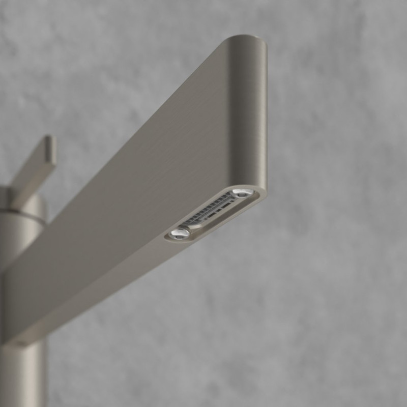 Villeroy&Boch Dawn bateria umywalkowa wysoka bez korka nikiel szczotkowany TVW10610615164