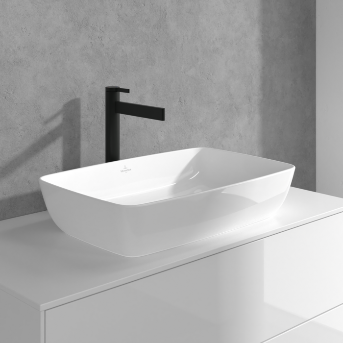 Villeroy&Boch Dawn bateria umywalkowa wysoka bez korka czarny matowy TVW106106151K5