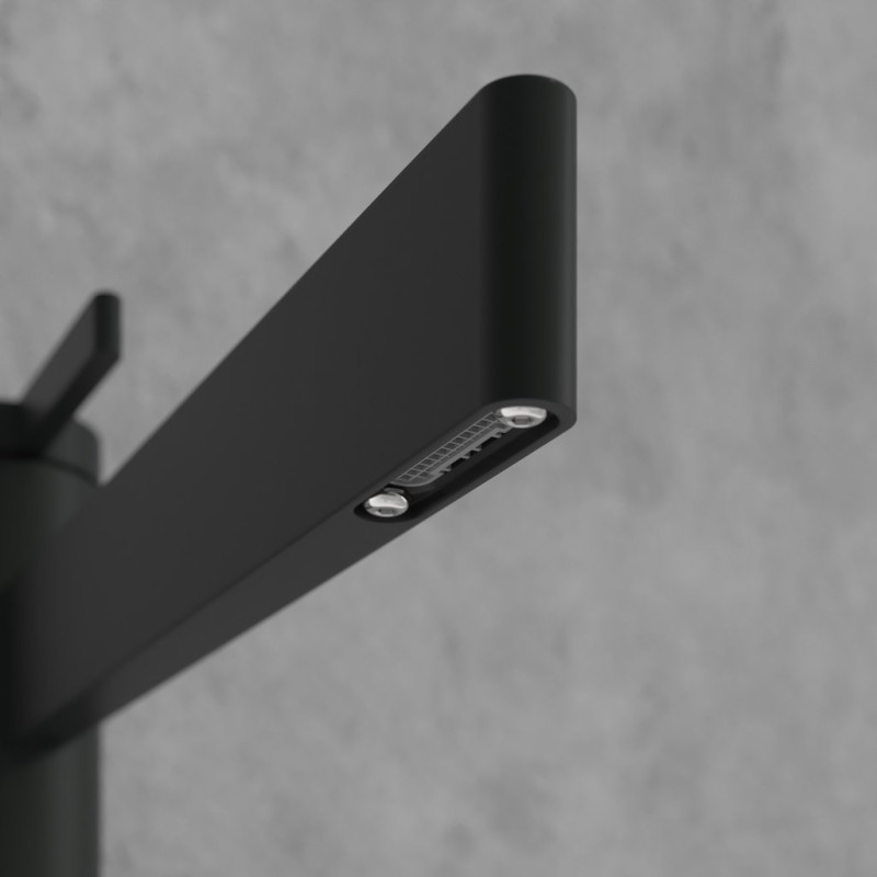 Villeroy&Boch Dawn bateria umywalkowa wysoka bez korka czarny matowy TVW106106151K5