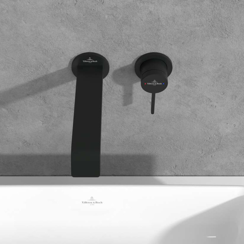 Villeroy&Boch Dawn bateria umywalkowa podtynkowa czarny matowy TVZ106003000K5