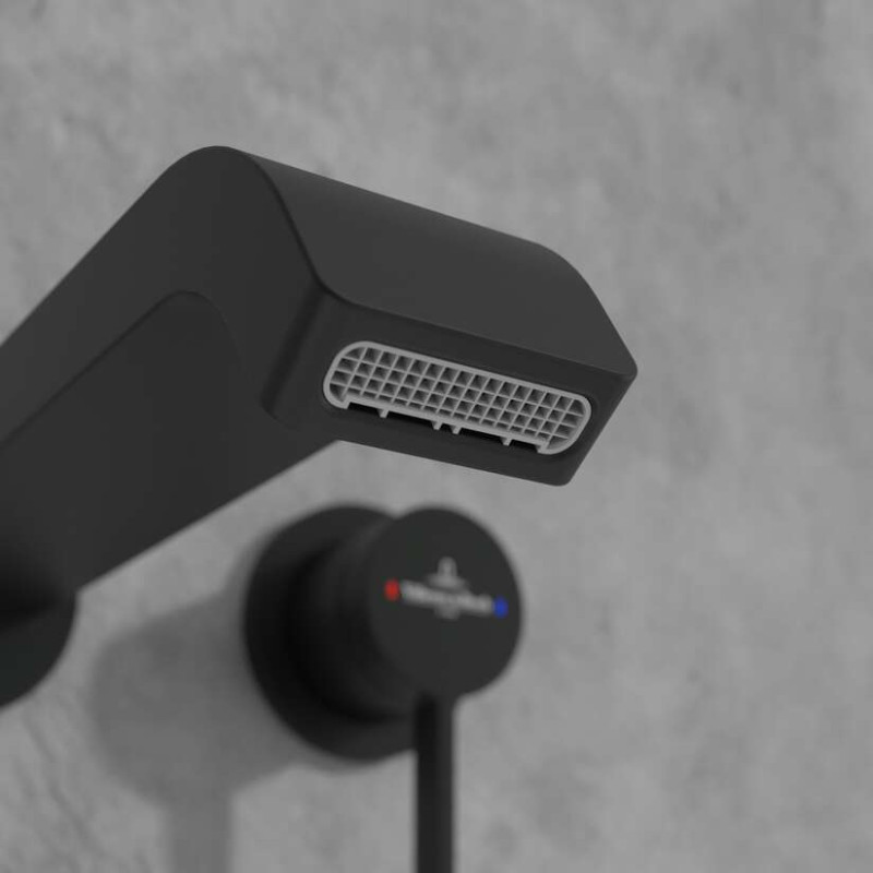 Villeroy&Boch Dawn bateria umywalkowa podtynkowa czarny matowy TVZ106003000K5