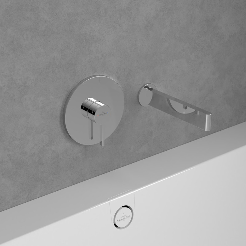 Villeroy&Boch Dawn wylewka wannowa chrom połysk TVT10650515161