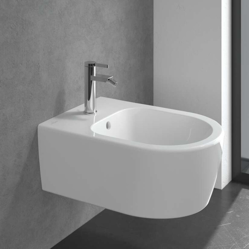 Villeroy&Boch Dawn bateria bidetowa z korkiem chrom połysk TVB10620115061