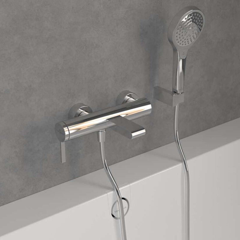 Villeroy&Boch Dawn bateria wannowa ścienna chrom połysk TVT10650115161