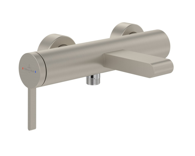 Villeroy&Boch Dawn bateria wannowa ścienna nikiel szczotkowany TVT10650115164