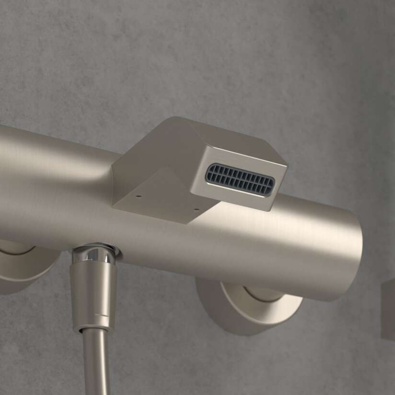 Villeroy&Boch Dawn bateria wannowa ścienna nikiel szczotkowany TVT10650115264